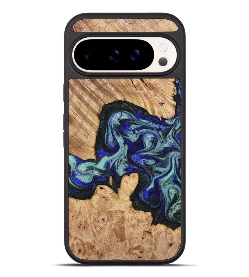 Pixel 10 Pro XL Wood Phone Case - Lorena (Green, 824580)