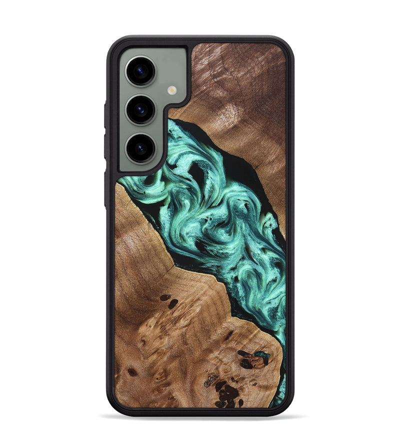 Galaxy S24 Plus Wood Phone Case - Madge (Green, 824581)