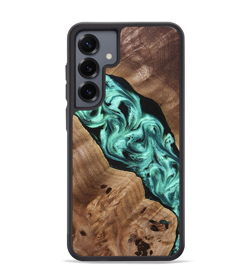 Galaxy S25 Plus Wood Phone Case - Madge (Green, 824581)