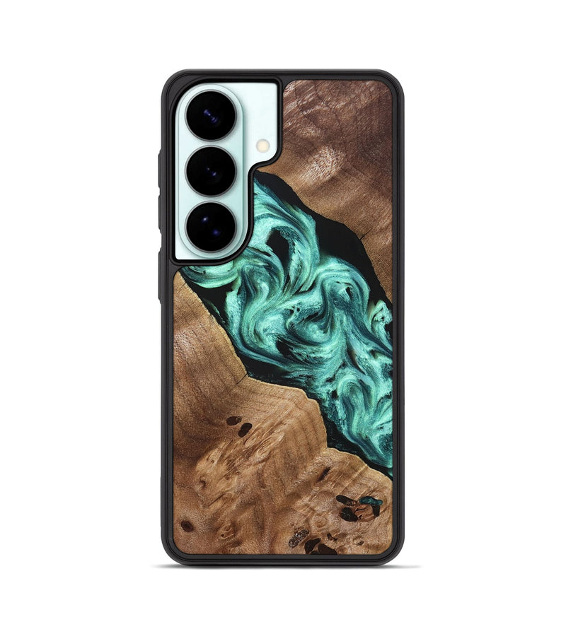 Galaxy S26 Wood Phone Case - Madge (Green, 824581)