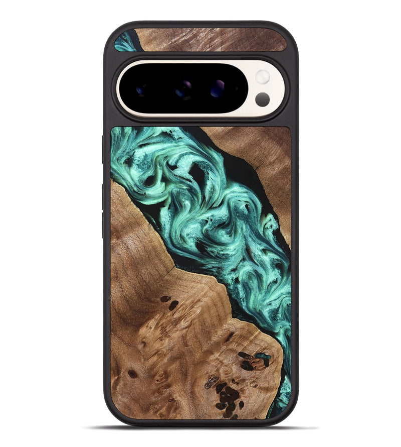 Pixel 9 Pro XL Wood Phone Case - Madge (Green, 824581)