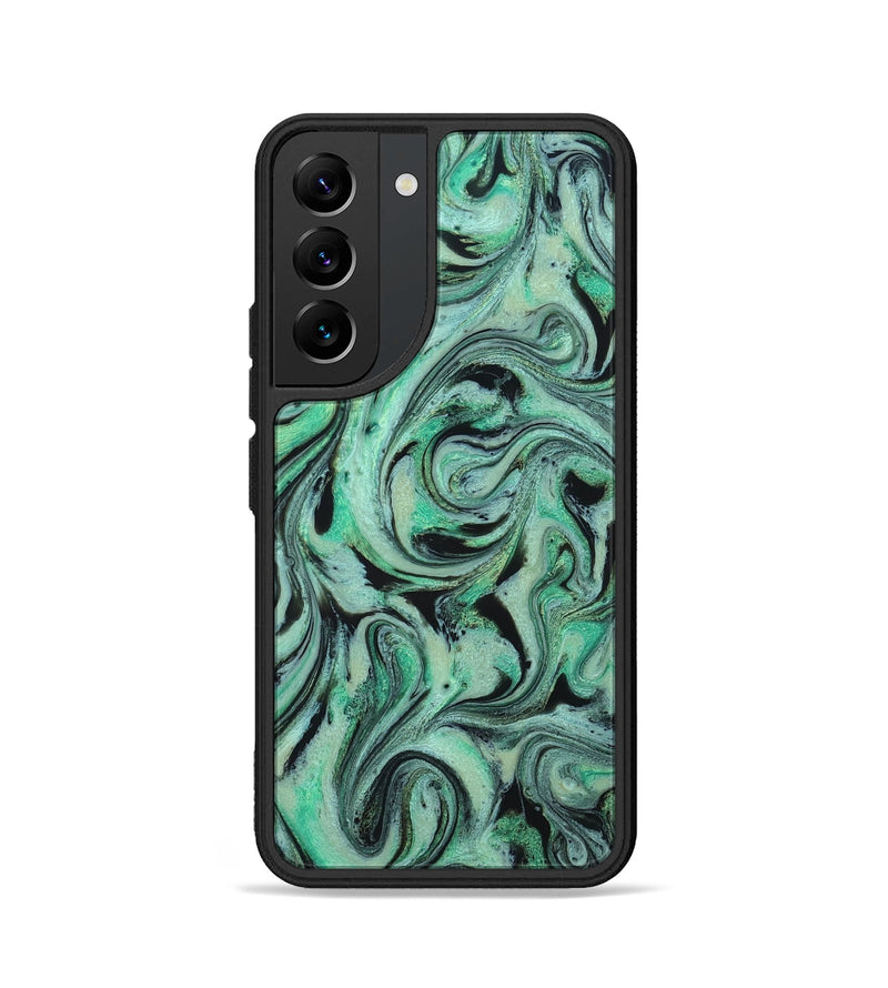 Galaxy S22 ResinArt Phone Case - Garland (Green, 824583)