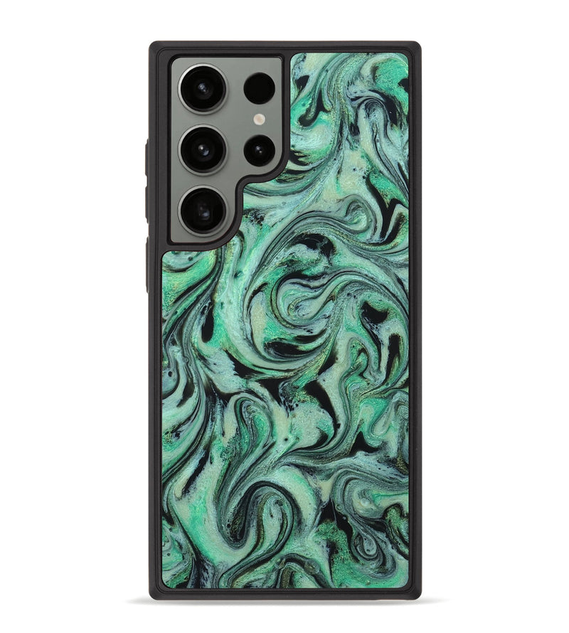 Galaxy S23 Ultra ResinArt Phone Case - Garland (Green, 824583)