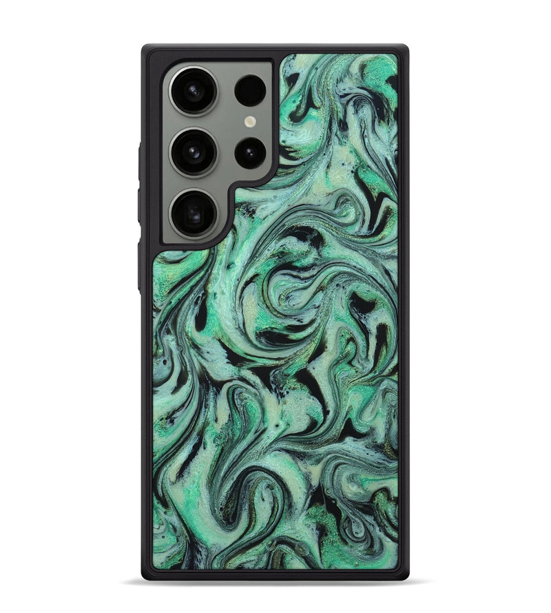 Galaxy S24 Ultra ResinArt Phone Case - Garland (Green, 824583)