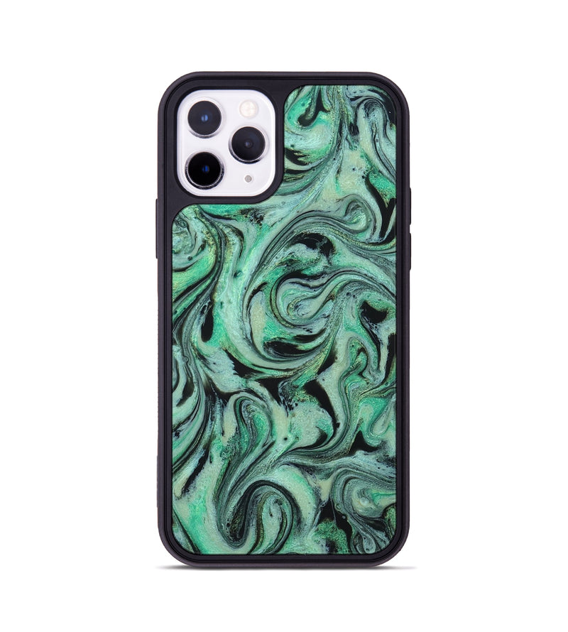 iPhone 11 Pro ResinArt Phone Case - Garland (Green, 824583)