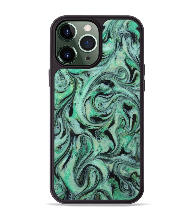 iPhone 13 Pro Max ResinArt Phone Case - Garland (Green, 824583)