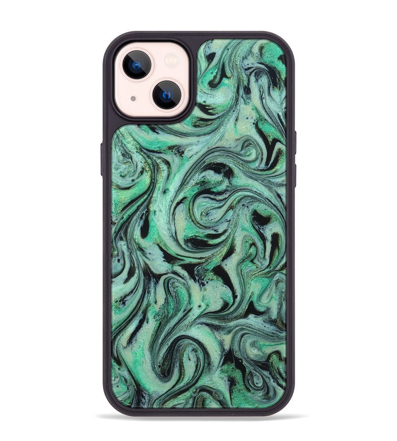 iPhone 14 Plus ResinArt Phone Case - Garland (Green, 824583)