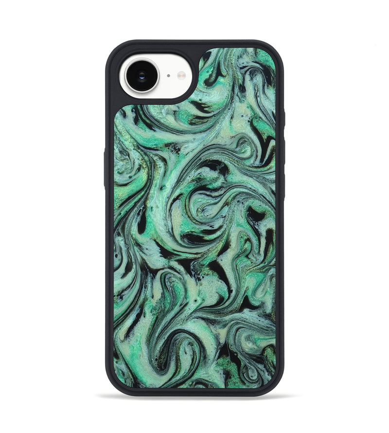 iPhone 16e ResinArt Phone Case - Garland (Green, 824583)
