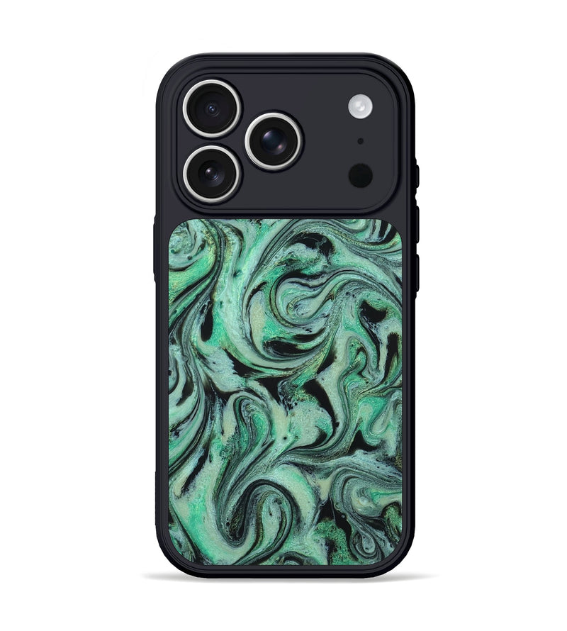 iPhone 17 Pro ResinArt Phone Case - Garland (Green, 824583)