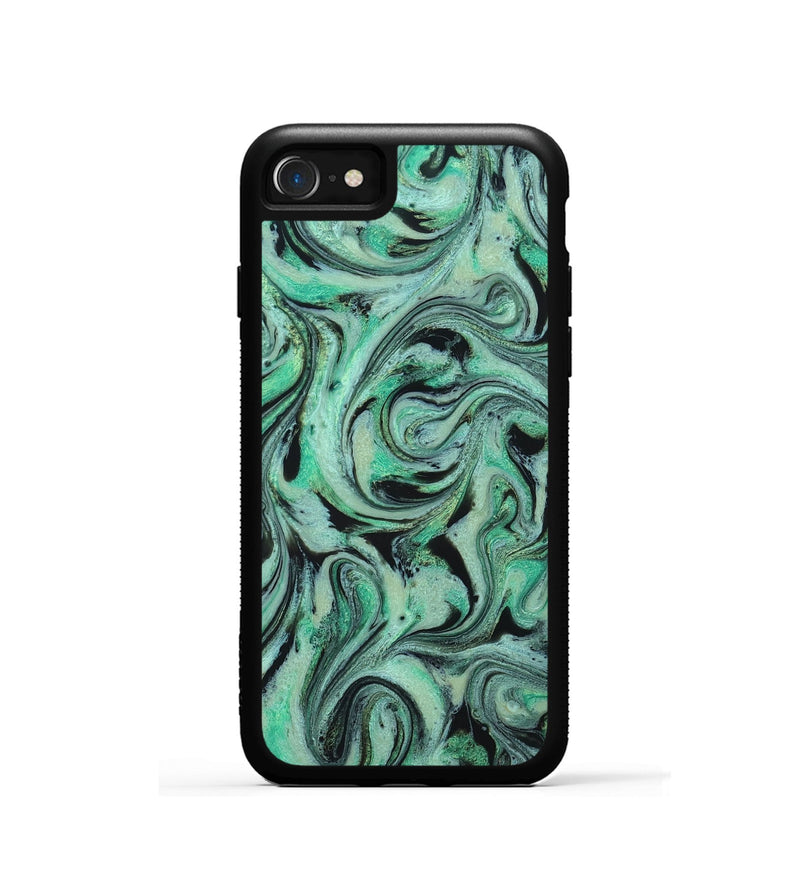 iPhone SE ResinArt Phone Case - Garland (Green, 824583)