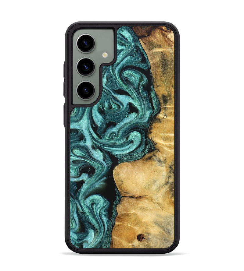 Galaxy S24 Plus Wood Phone Case - Andi (Green, 824586)