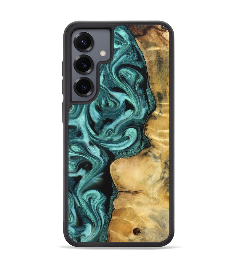 Galaxy S25 Plus Wood Phone Case - Andi (Green, 824586)