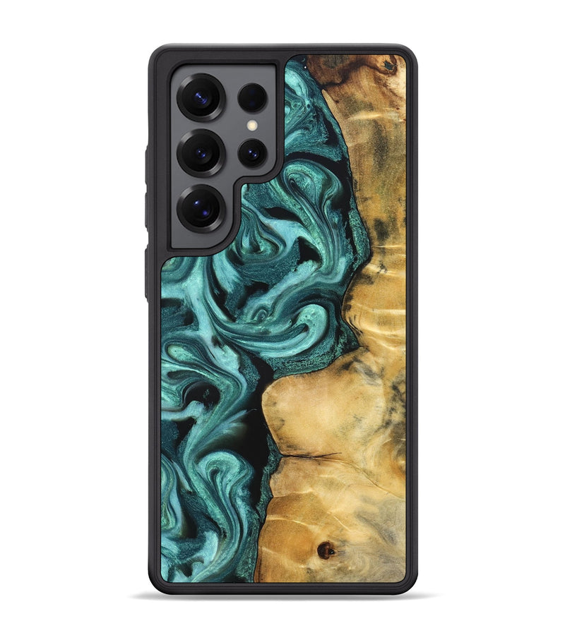 Galaxy S25 Ultra Wood Phone Case - Andi (Green, 824586)