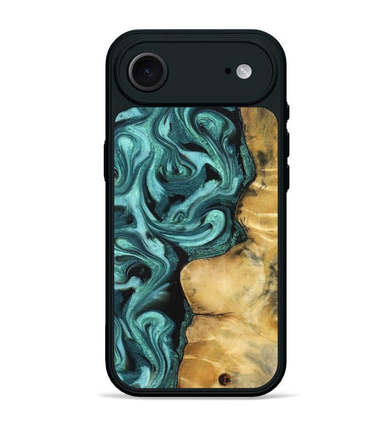 iPhone 17 Air Wood Phone Case - Andi (Green, 824586)