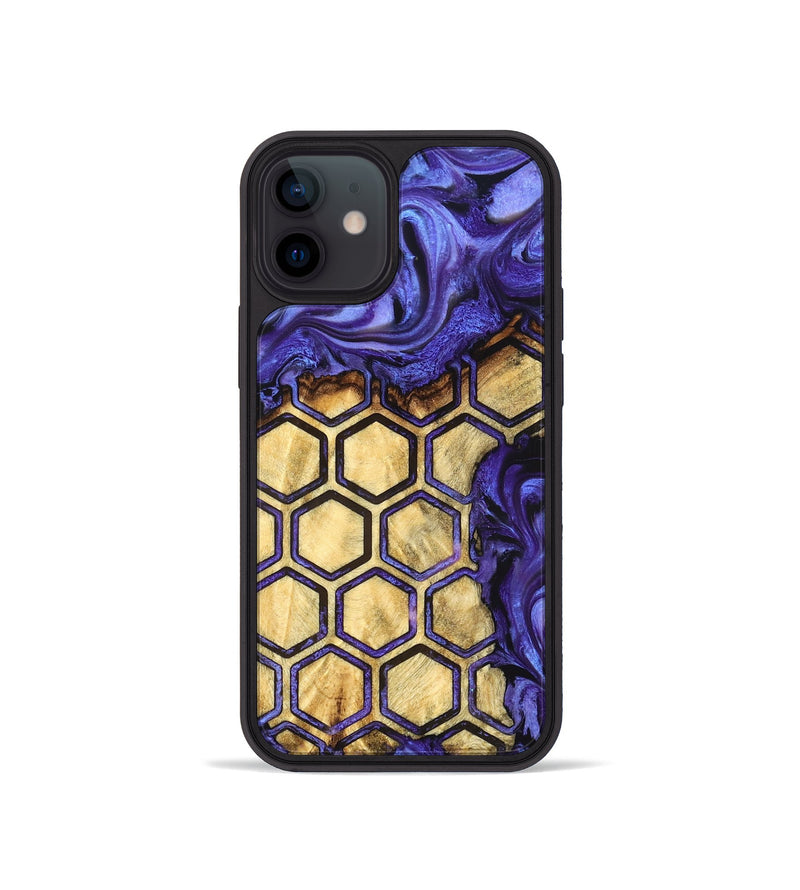 iPhone 12 mini Wood Phone Case - Emilio (Pattern, 824588)