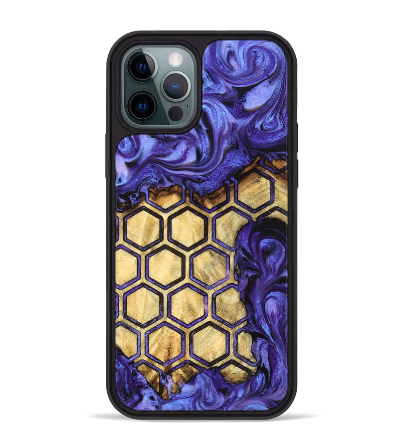 iPhone 12 Pro Max Wood Phone Case - Emilio (Pattern, 824588)