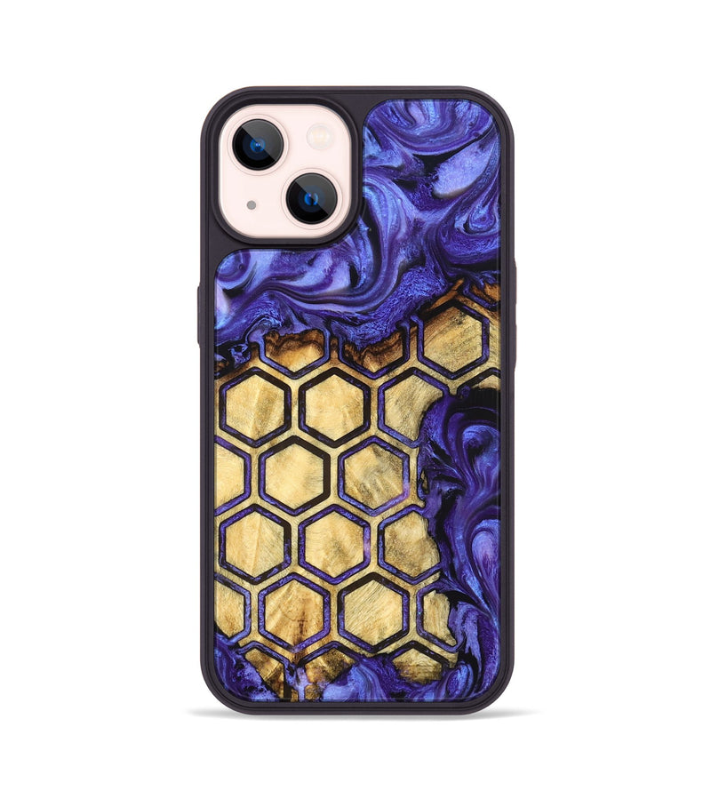 iPhone 14 Wood Phone Case - Emilio (Pattern, 824588)