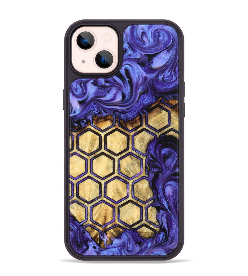 iPhone 14 Plus Wood Phone Case - Emilio (Pattern, 824588)