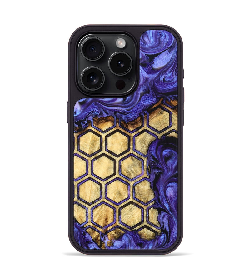 iPhone 15 Pro Wood Phone Case - Emilio (Pattern, 824588)