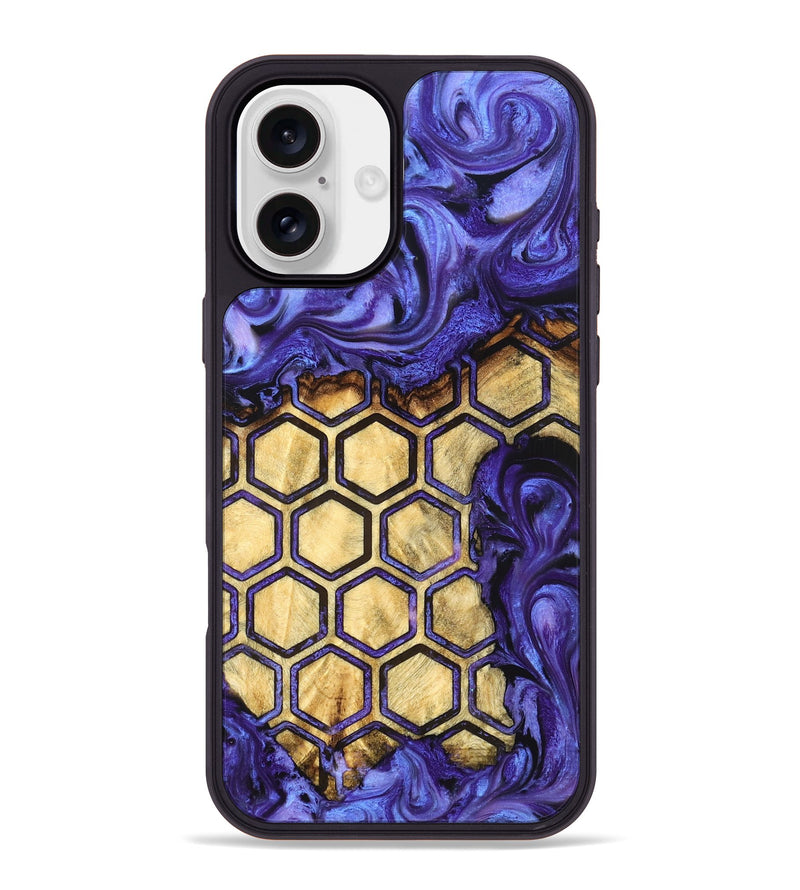 iPhone 16 Plus Wood Phone Case - Emilio (Pattern, 824588)