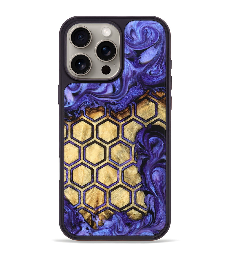 iPhone 16 Pro Max Wood Phone Case - Emilio (Pattern, 824588)