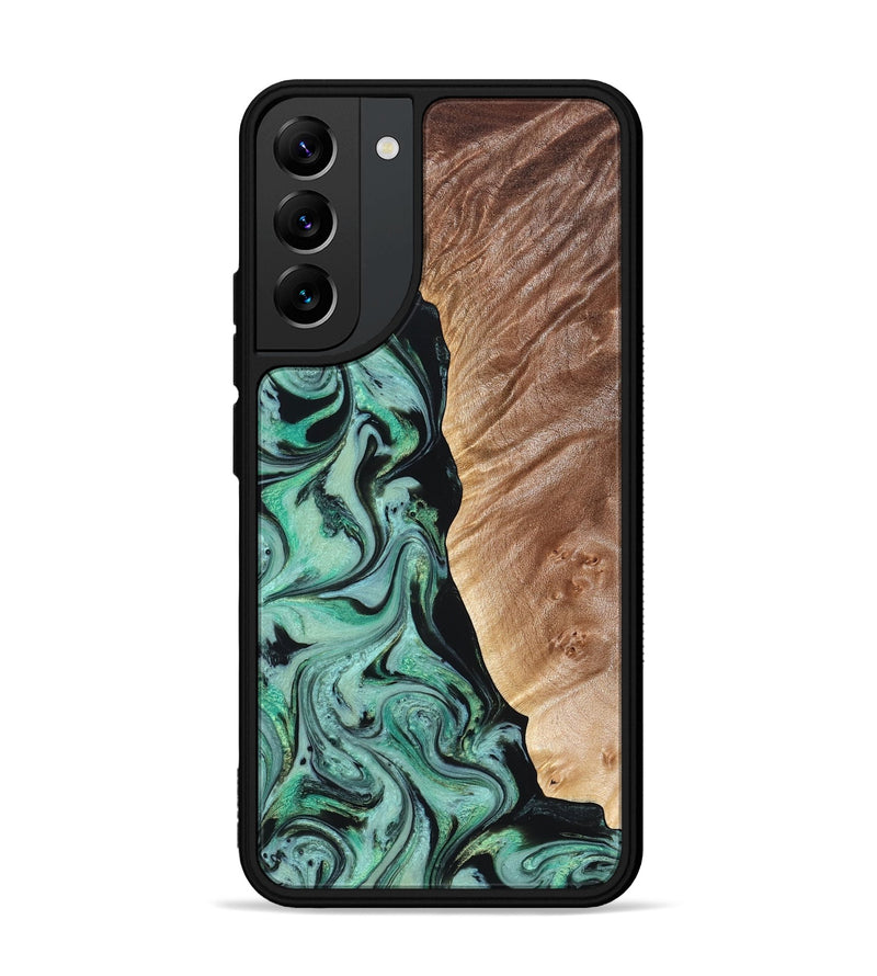 Galaxy S22 Plus Wood Phone Case - Libby (Green, 824592)