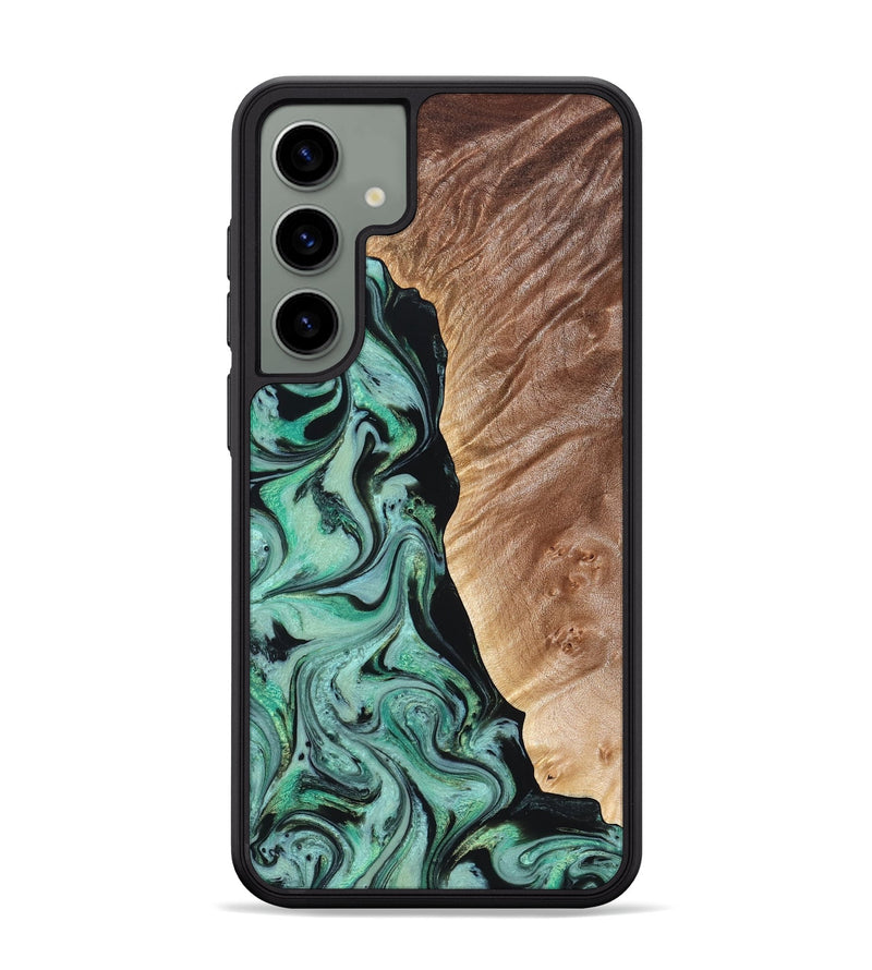 Galaxy S24 Plus Wood Phone Case - Libby (Green, 824592)