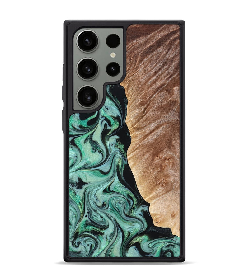Galaxy S24 Ultra Wood Phone Case - Libby (Green, 824592)