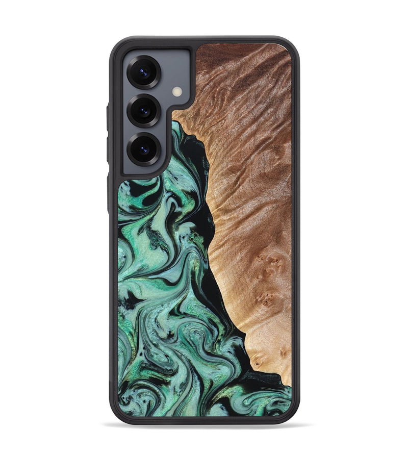 Galaxy S25 Plus Wood Phone Case - Libby (Green, 824592)