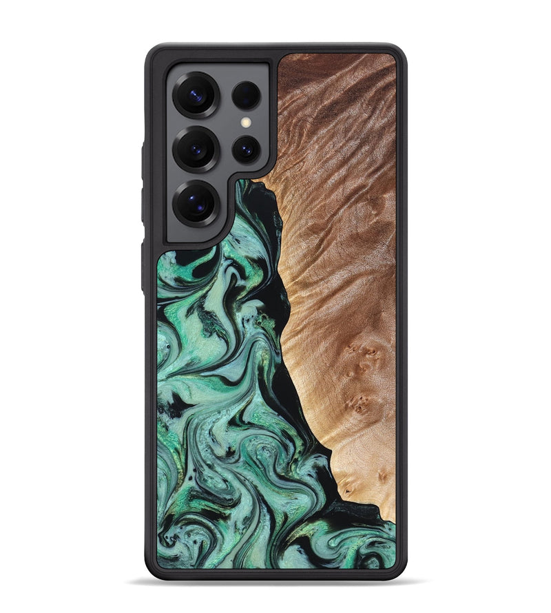 Galaxy S25 Ultra Wood Phone Case - Libby (Green, 824592)