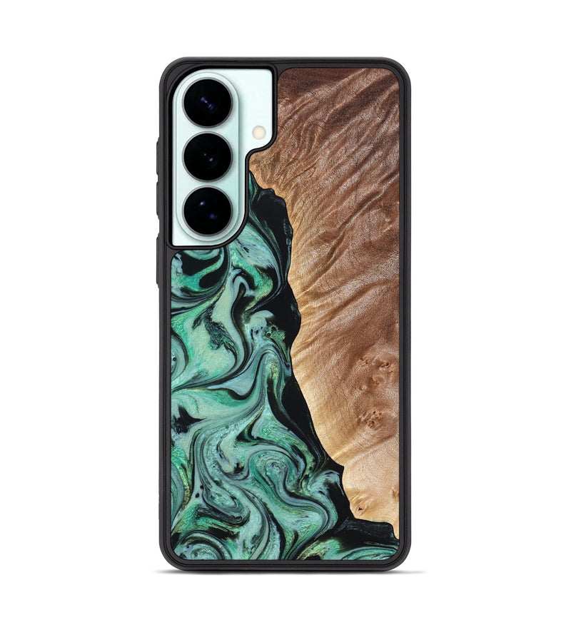 Galaxy S26 Plus Wood Phone Case - Libby (Green, 824592)