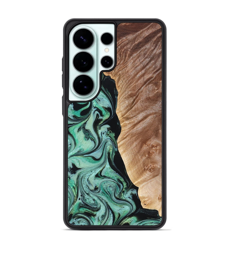 Galaxy S26 Ultra Wood Phone Case - Libby (Green, 824592)