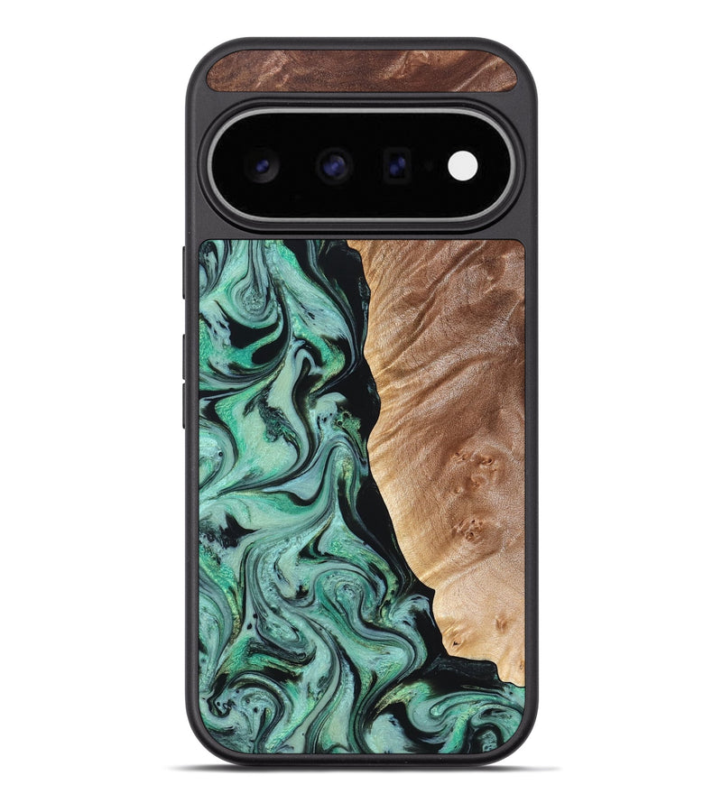 Pixel 11 Pro XL Wood Phone Case - Libby (Green, 824592)