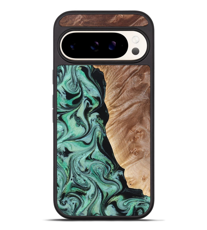 Pixel 9 Pro XL Wood Phone Case - Libby (Green, 824592)