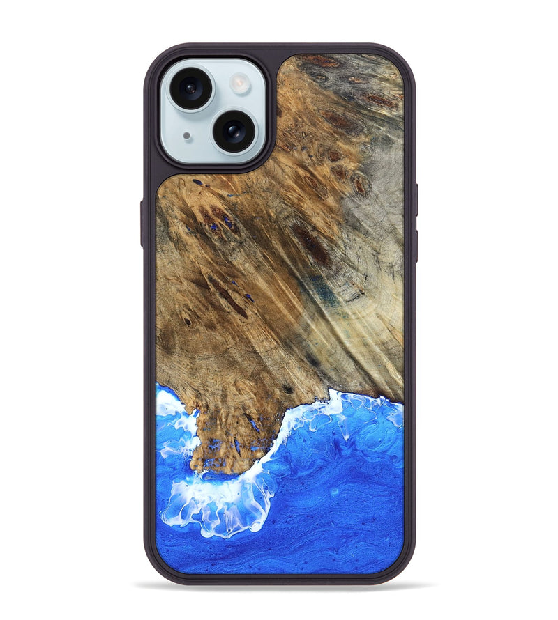 iPhone 15 Plus Wood Phone Case - Carolee (Coastal, 824593)