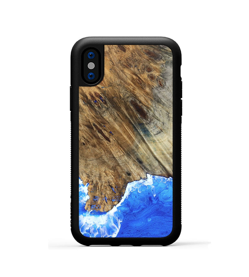 iPhone Xs Wood Phone Case - Carolee (Coastal, 824593)