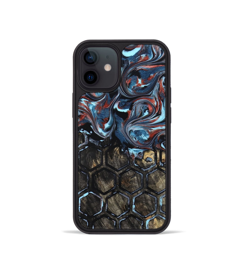 iPhone 12 mini Wood Phone Case - Bernard (Pattern, 824594)