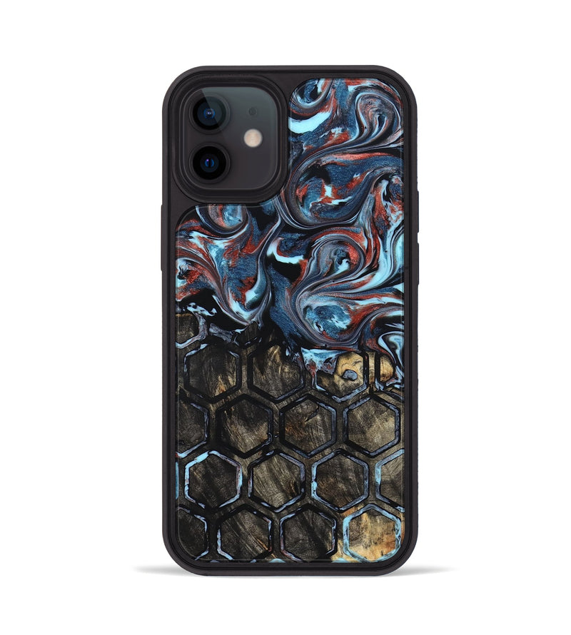 iPhone 12 Wood Phone Case - Bernard (Pattern, 824594)