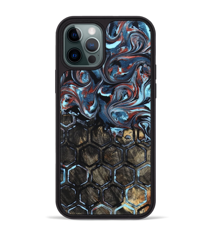 iPhone 12 Pro Max Wood Phone Case - Bernard (Pattern, 824594)