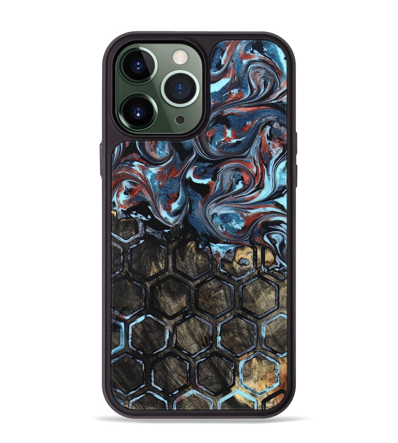 iPhone 13 Pro Max Wood Phone Case - Bernard (Pattern, 824594)