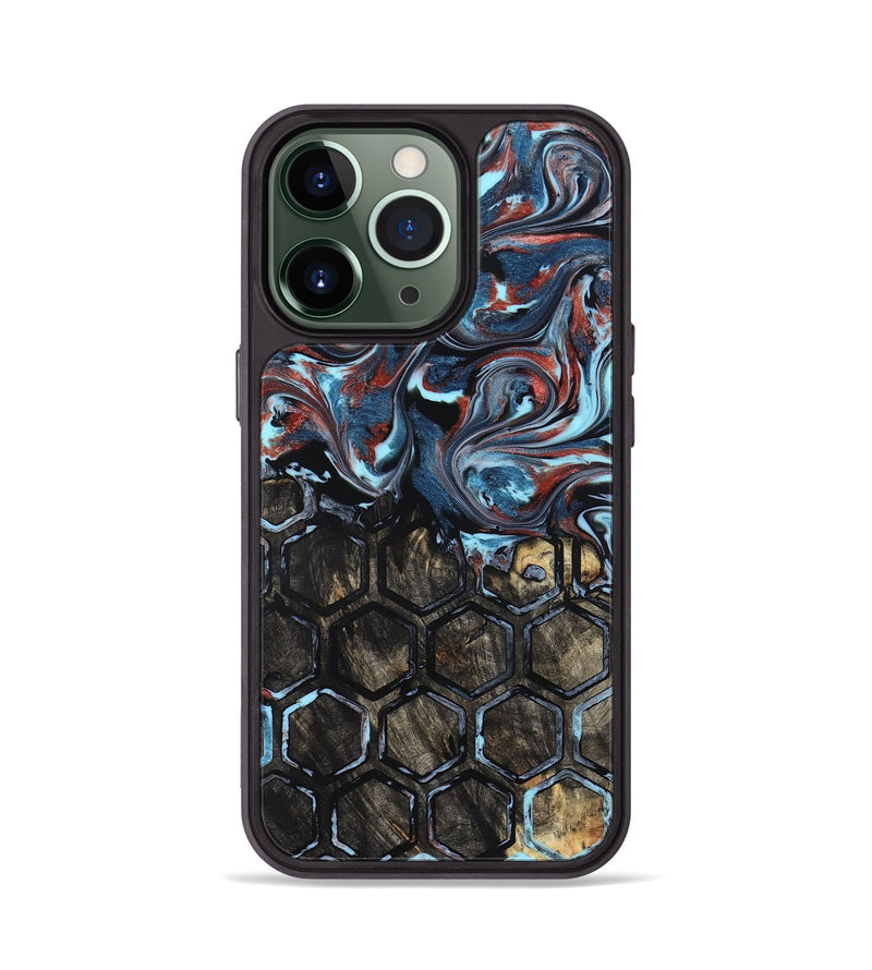 iPhone 13 Pro Wood Phone Case - Bernard (Pattern, 824594)