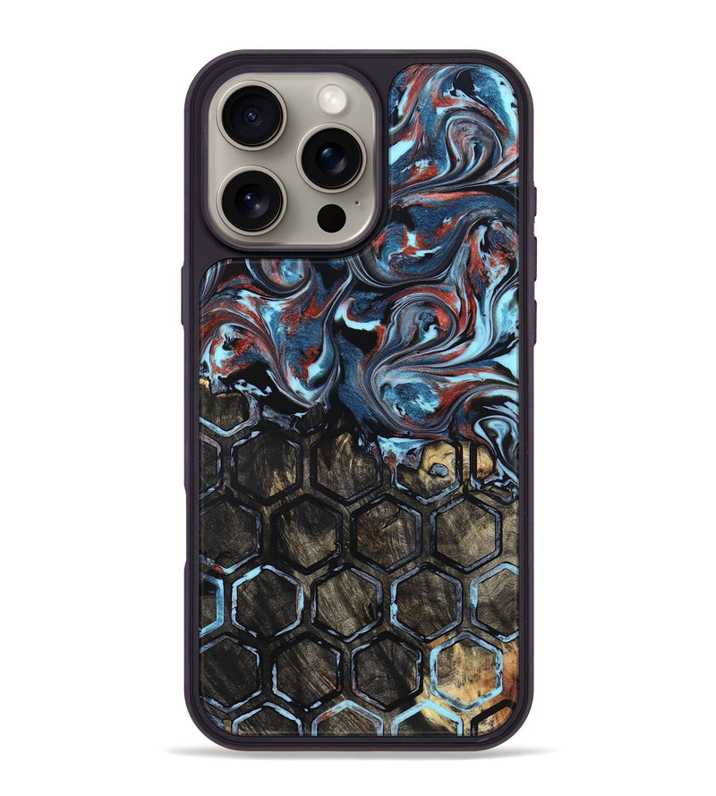 iPhone 16 Pro Max Wood Phone Case - Bernard (Pattern, 824594)