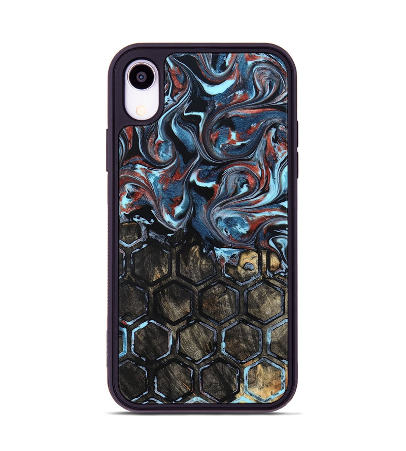 iPhone Xr Wood Phone Case - Bernard (Pattern, 824594)