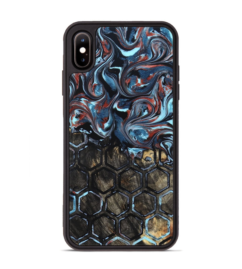 iPhone Xs Max Wood Phone Case - Bernard (Pattern, 824594)