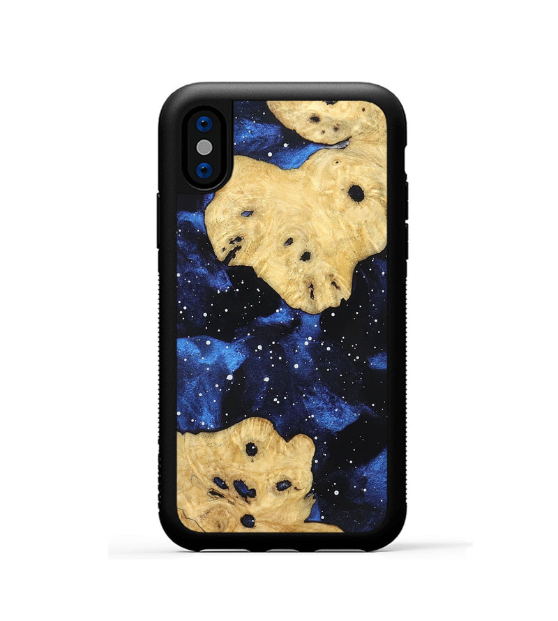 iPhone Xs Wood Phone Case - Ermias (Cosmos, 824602)