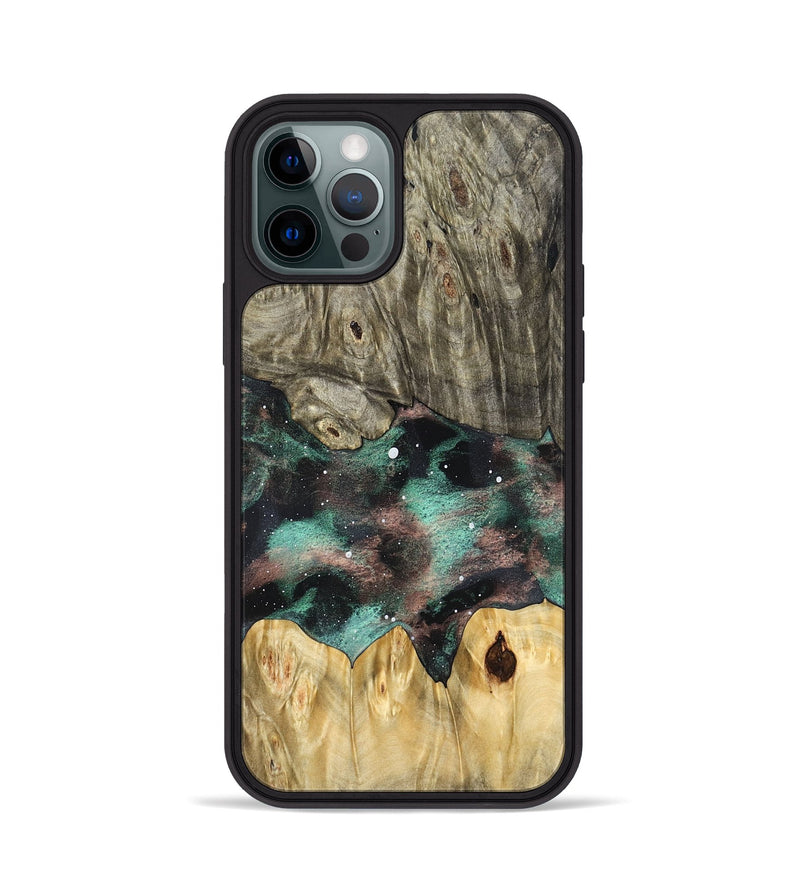 iPhone 12 Pro Wood Phone Case - Dayami (Cosmos, 824606)