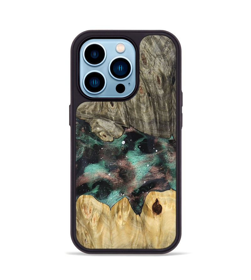 iPhone 14 Pro Wood Phone Case - Dayami (Cosmos, 824606)