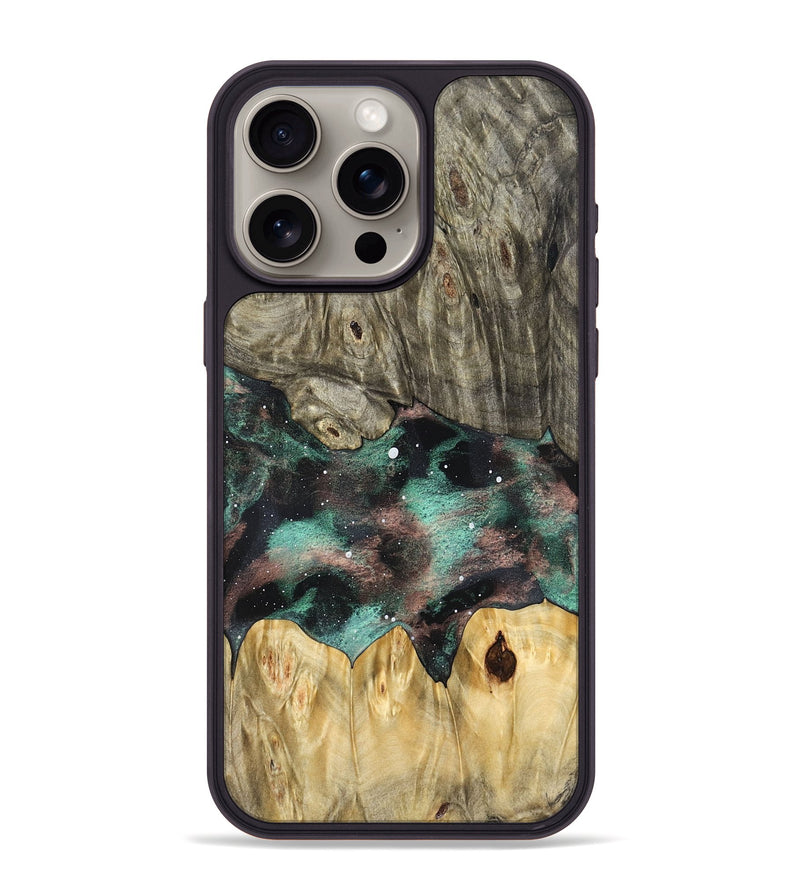 iPhone 15 Pro Max Wood Phone Case - Dayami (Cosmos, 824606)