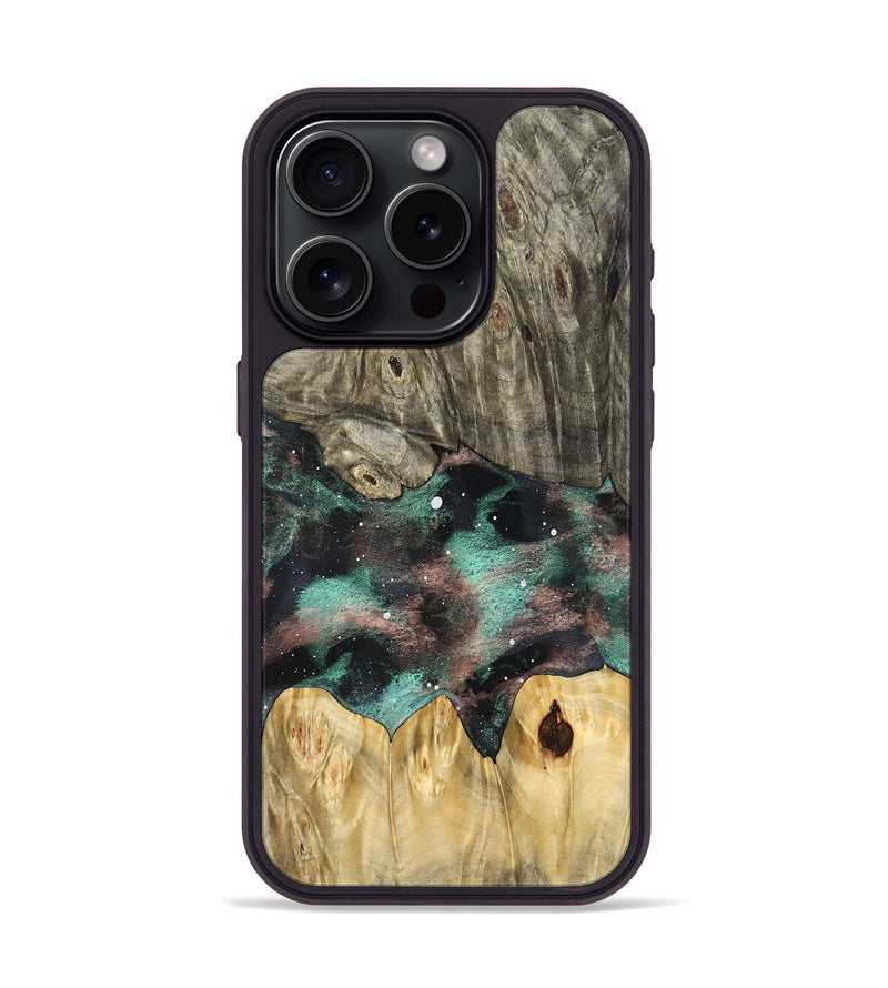 iPhone 15 Pro Wood Phone Case - Dayami (Cosmos, 824606)