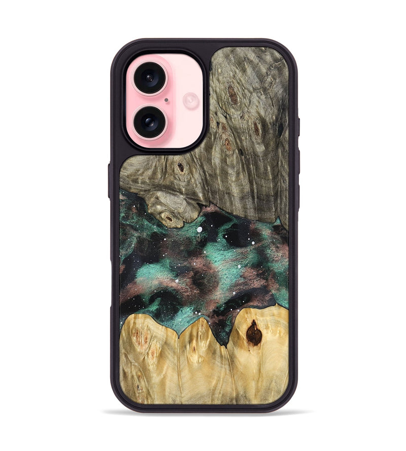 iPhone 16 Wood Phone Case - Dayami (Cosmos, 824606)